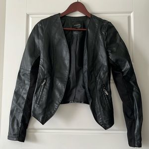 Black “pleather” Jacket